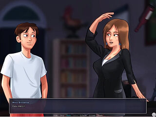 Summertime Saga - Miss Bissette Sex Scene