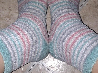 Fuzzy Sock Feet