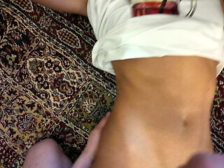 Fucking My Tight Pussy 18 Years Old Stepsister Before Our Parents Come Back