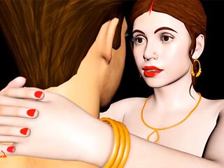 Erotic animated tale of an Indian bhabhi in a steamy sex story.