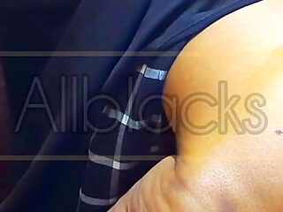 Black Big Ass Ebony Stepsister Missionary and Backshots Until Creamformebaby and I Cum on Her Ass