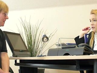 Gross old dude is not above worshipping her feet