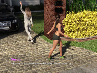 Old Pervert Man Fun with Hot Girl in Park - Naughty Neighbors - E12