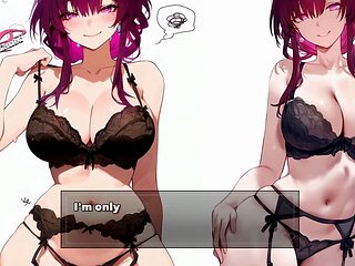 Ready for an epic role-play session with your girlfriend Kafka?