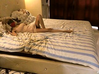 Every Night My Foster Daddy Comes to Me and Fucks Me Dirty with His Big White Cock in Every Hole!