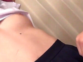 Pure and Innocent, Black Hair, School Girl Outfit, Beautiful Girl, Creampie -6