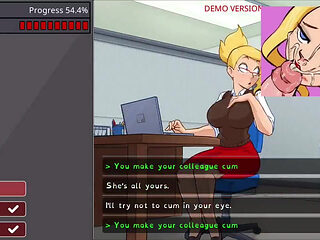 Girl with Big Boobs and Big Ass Takes Monster Cock - Barely Working Gameplay