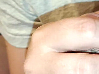 Hand Jerking Dick Close-up, Have Fun and Cum