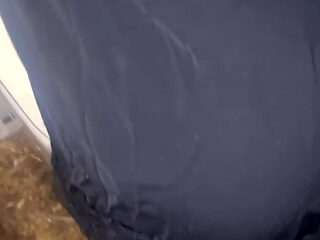 Merry Christmas! New Year's Eve Pissing Compilation! Yellow Pee and Unshaven Pussy!