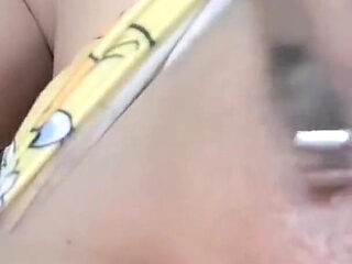 20-year-old Girl Shows Her Large Breasts to Her English Teacher