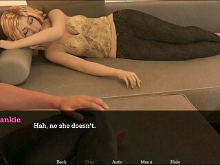 Busty erotic visual novel with curvy characters and engaging story