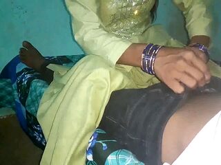 Husband and wife couple Bhabhi get cozy in the kitchen for some spicy fun