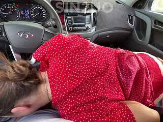 Fucked a stranger right in the car.