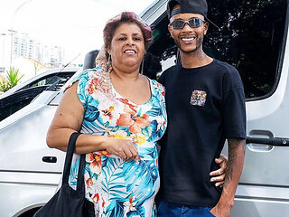 Fat Mature Granny Gets Extreme BBC Fuck in Van Backseat