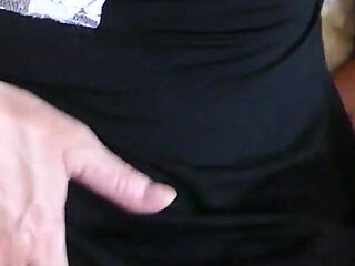 Wank Over Your Filthy Talking French Maid Finger Fucking & Pussy Spreading for You to Cum Over