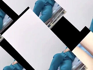 A Charming Nurse Is Having Passionate Sex with Her Male Colleague.