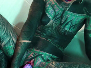 Solo Teen Masturbation Testing My New Shower Wand Toy