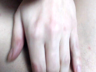 One Hour Playing with My Shaved Bald Pussy