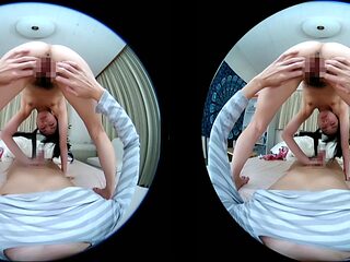Japanese Student POV Heat in a Bold Intimate VR Play