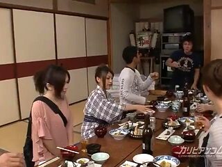 No AV shooting launch big orgy Kotomi Asakura and others by Caribbeancom: Big Tits, Cumshot  Professional Porn