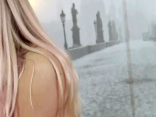 German Scout - Blonde Girl Cayla Lyons with Perfect Round Ass and Tits at Casting Fuck