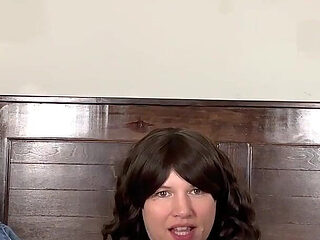 Stepdaughter Dommes and Edges You with Her Feet