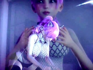 Busty babe in uncensored hentai with a flawless body