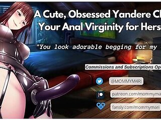 A Cute, Obsessed Yandere Claims Your Anal Virginity For Herself!