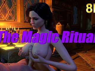 The Magic Ritual - Sorceress Titjob POV