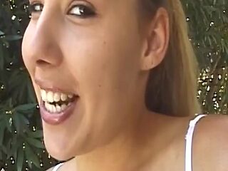 Sweet beauty indulges in passionate care with thrilling intense desire