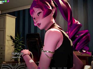 Wet internal release in manga style