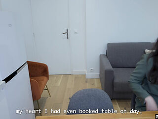 A French Real Estate Agent Gets Her Big Juicy Ass Pounded Anally And In DP Before Her Next Meeting !!!