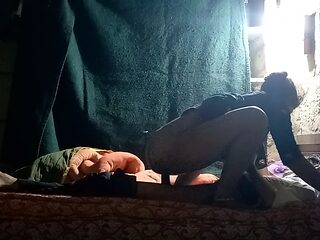 Cute couple Romance and Sex in Room . Village Couple hot sex video . Live video Recording sex