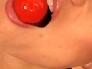 Blonde Seductress Enjoys Intense Masturbation with Love Balls