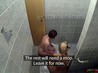 Girlfriends XXX - Two Hot Girls Finger Each Other in the Shower
