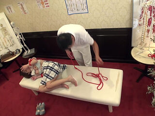 A Popular Magazine Model Massaged in the Clinic - 1