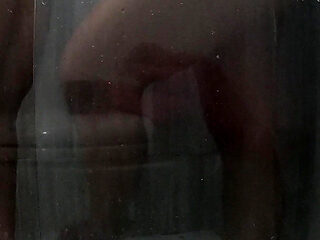 Threesome in the Shower with a Colombian BBW