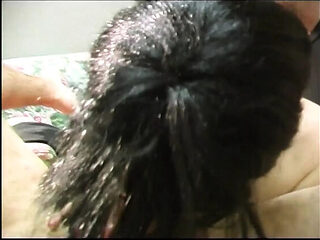 Horny Italian Housewife Threesome Blowjob & Fingering in Lingerie