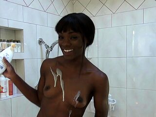 Hot Black Maid Does Some Webcam Black and Ebony