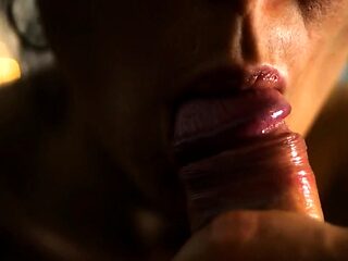 SLOW AND SENSUAL - HAND AND TONGUE BLOWJOB TEASE