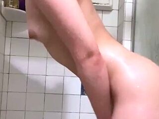 Close up on teen pussy as she pumps it