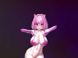 Mmd R-18 Anime Girls Sexy Dancing clip 69