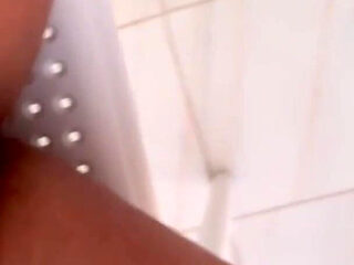 WildEnglishBBW rubbing fat pussy on my balcony