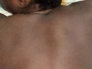 Ebony Loves to Suck and Ride Her Husband in the Bedroom