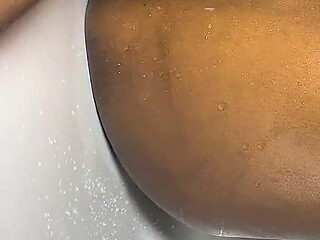 Santa-boy Fucking a Stray-cat Rough in Bathroom