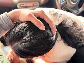 Indian Bhabhi Danny Duck Gives First Driving Lesson - Big Tits Blowjob & Titty Fuck in Car