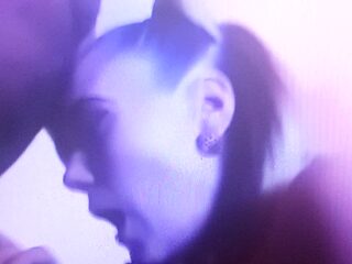 Bessica Jensin loving the throat therapy