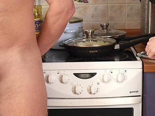 Stepson, What Are You Doing? Why Did You Take off Your Panties in the Kitchen? Should I Jerk You off? Give a Blowjob?