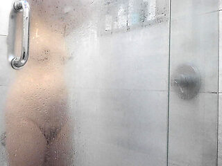 The Shower Scene with Asian Step Daughter Erin Luvin and Her Beautiful Long Nipples by Andrewtatt