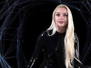 Blonde emo amateur solo masturbation